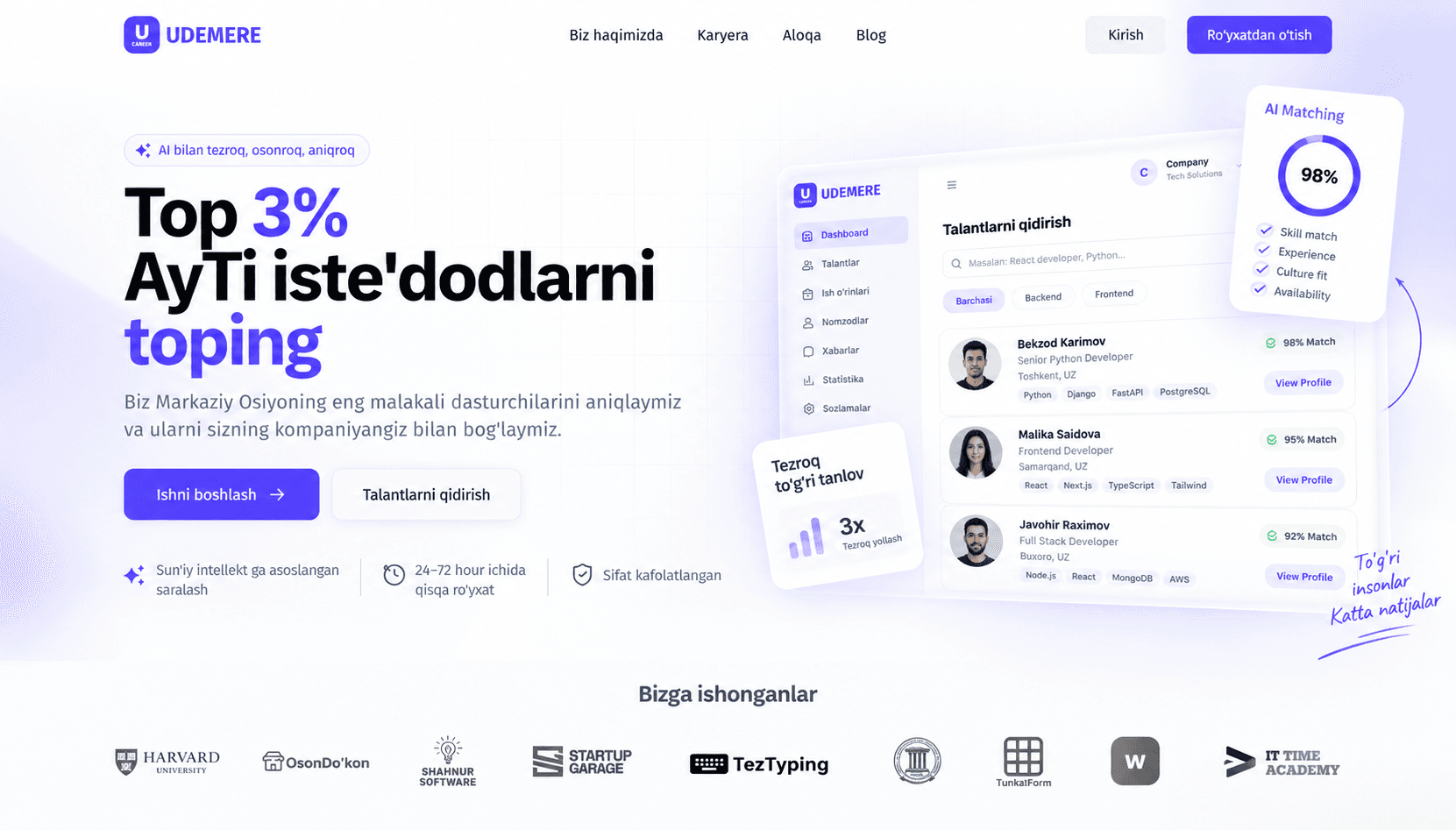 Udemere Career